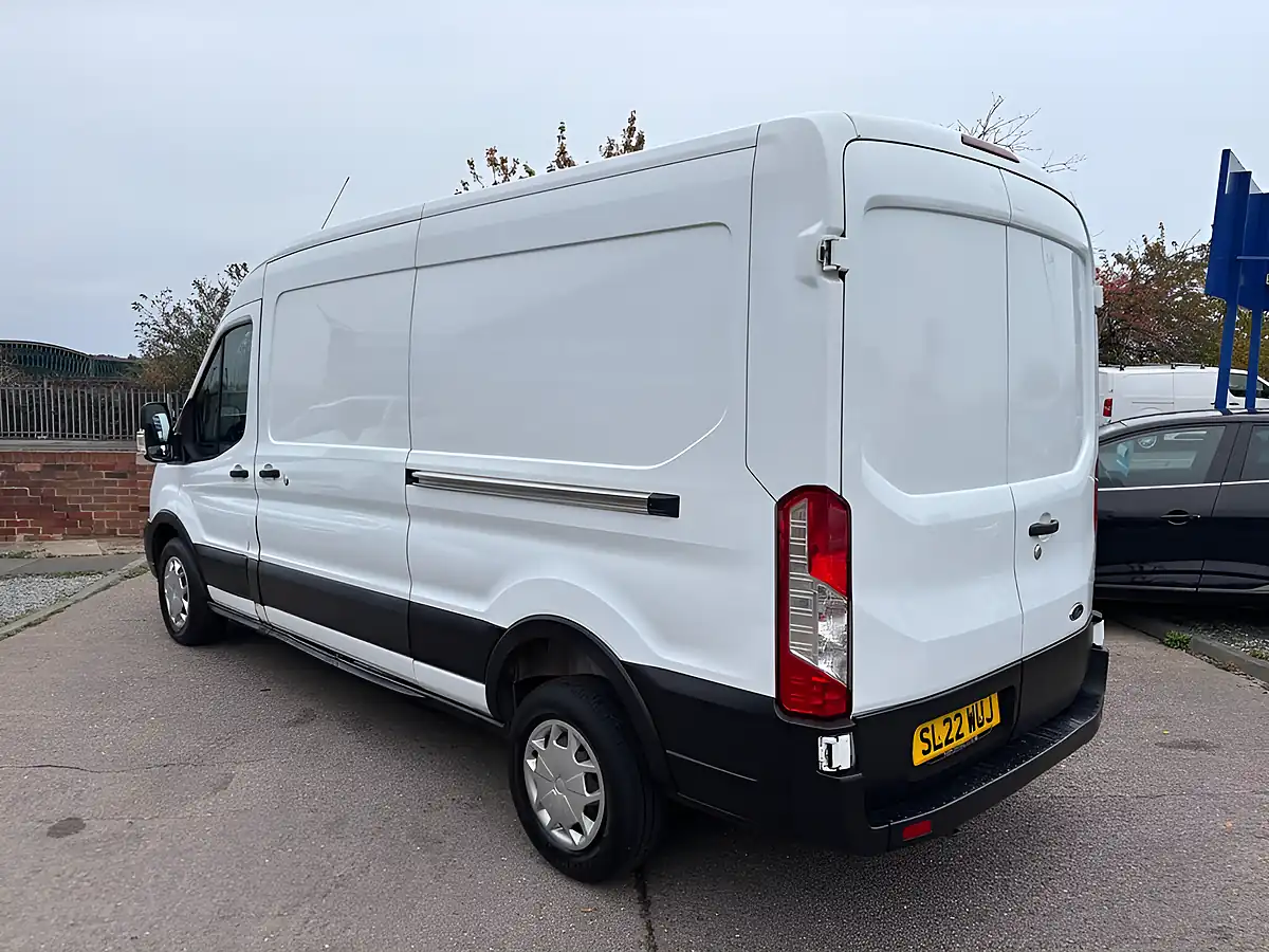 Used 2022 Ford Transit Leader White - Interior and Exterior details 7