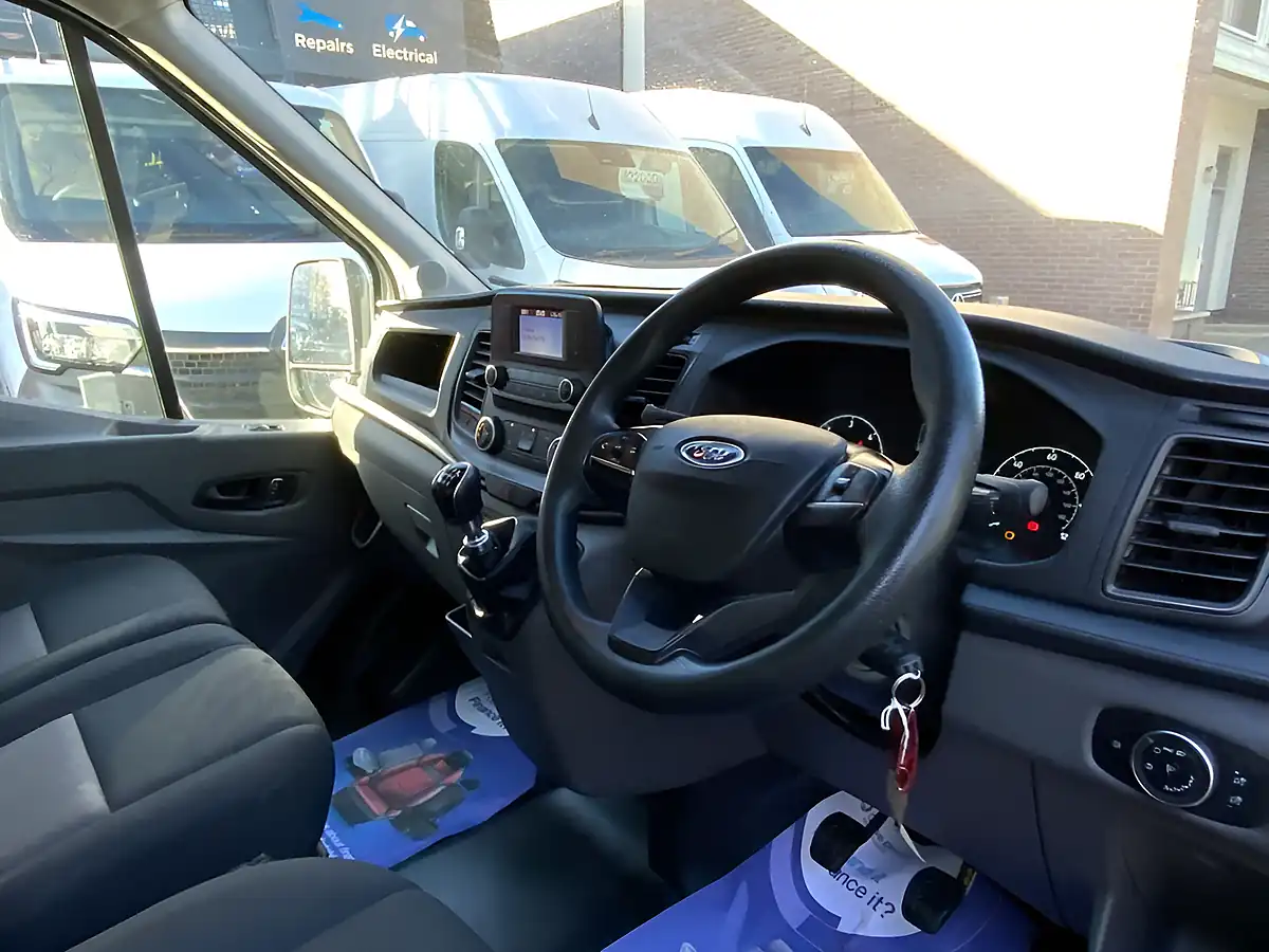 Used 2022 Ford Transit Leader White - Interior and Exterior details 11