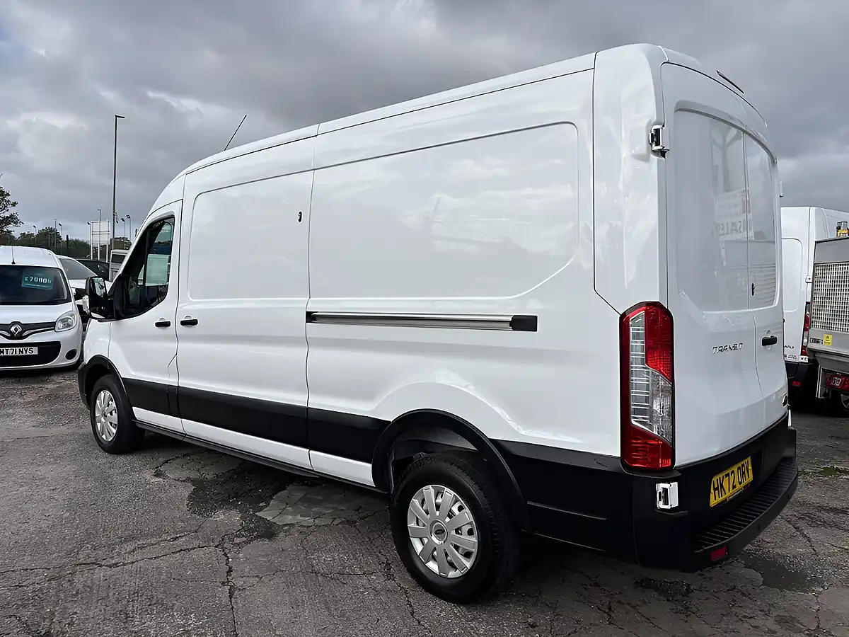 Used 2022 Ford Transit Leader White - Interior and Exterior details 6