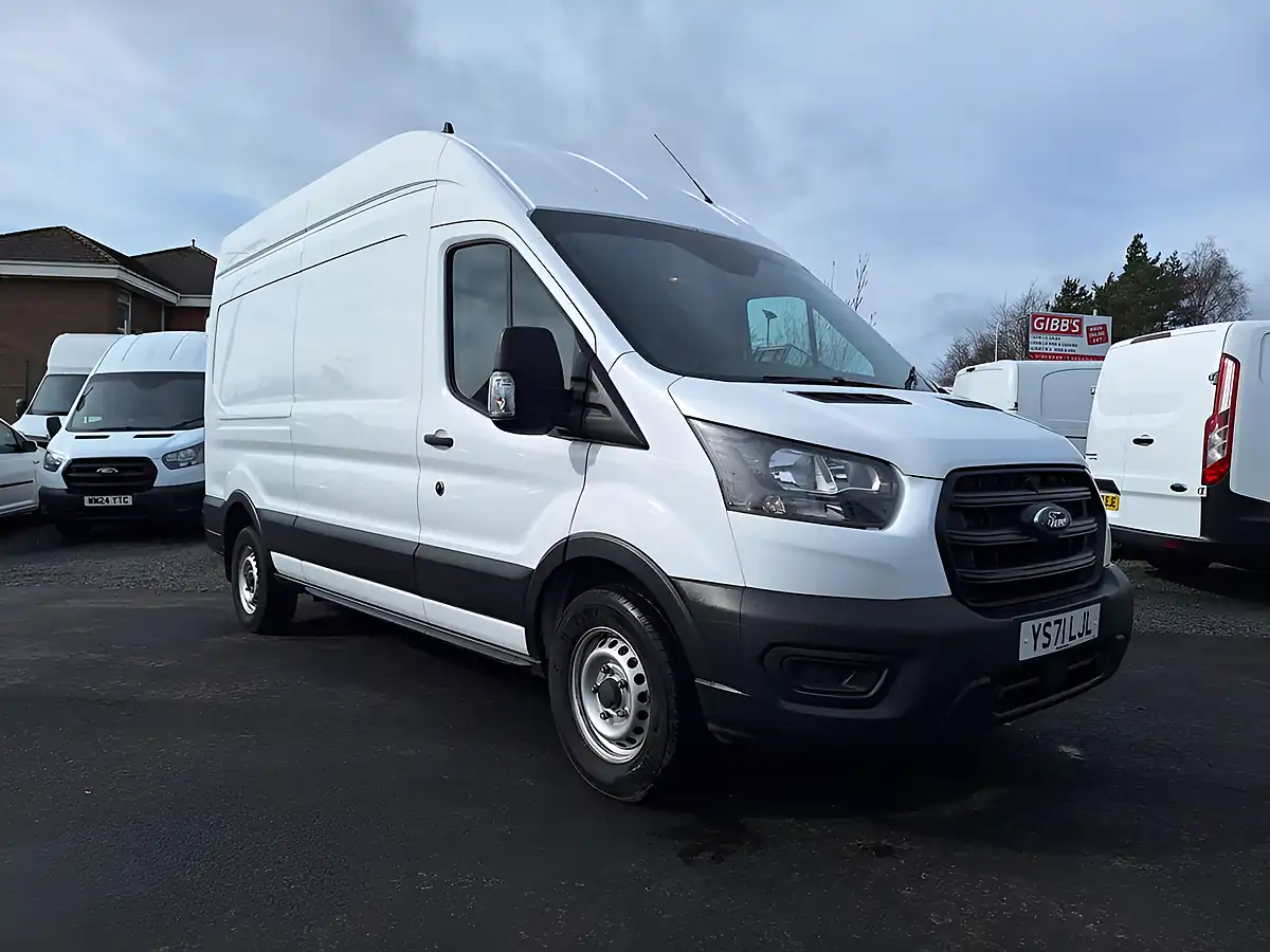 Used 2022 Ford Transit Leader White - Front View