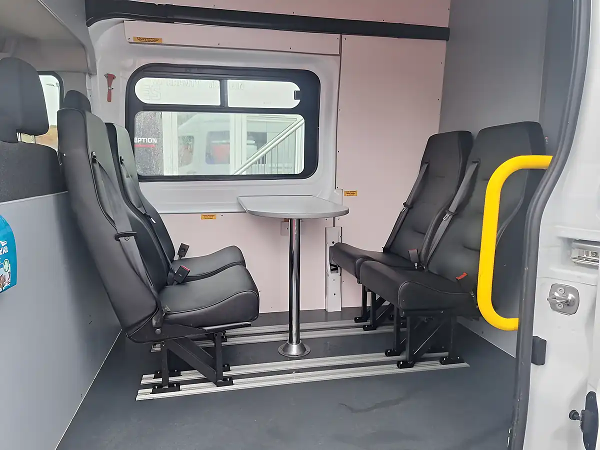 Used 2022 Ford Transit Leader White - Interior and Exterior details 13