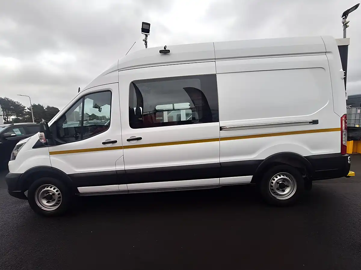 Used 2022 Ford Transit Leader White - Interior and Exterior details 2