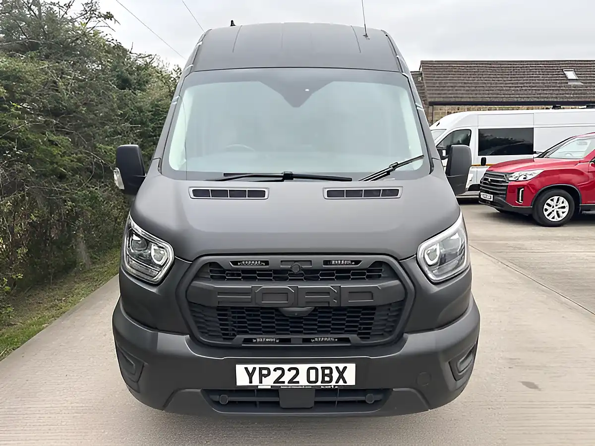 Used 2022 Ford Transit Limited Blue - Interior and Exterior details 2