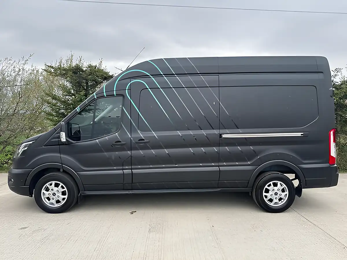 Used 2022 Ford Transit Limited Blue - Interior and Exterior details 3