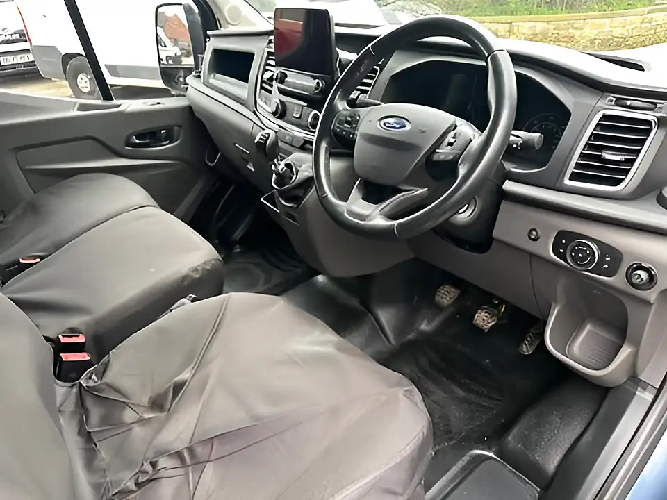 Used 2022 Ford Transit Limited Blue - Interior and Exterior details 9