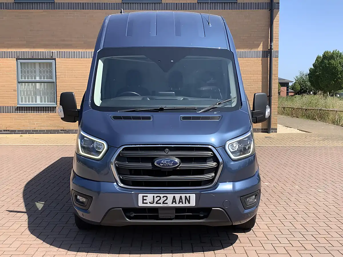 Used 2022 Ford Transit Limited Blue - Interior and Exterior details 2
