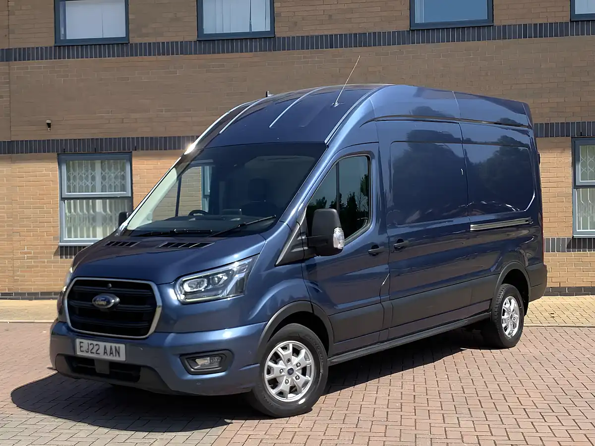 Used 2022 Ford Transit Limited Blue - Interior and Exterior details 3