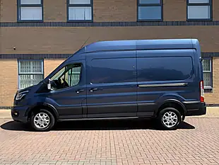 Used 2022 Ford Transit Limited Blue - Interior and Exterior details 4