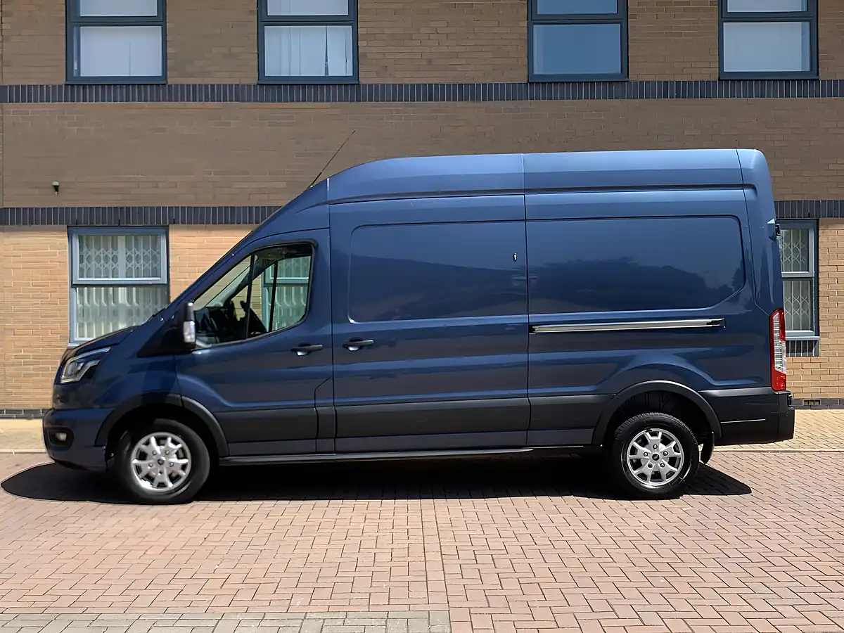 Used 2022 Ford Transit Limited Blue - Interior and Exterior details 4
