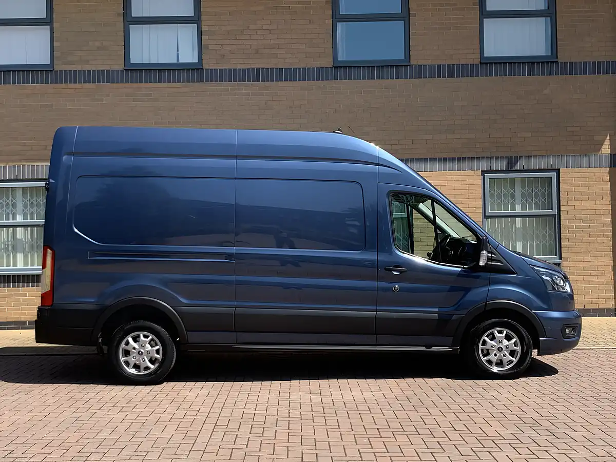 Used 2022 Ford Transit Limited Blue - Interior and Exterior details 7