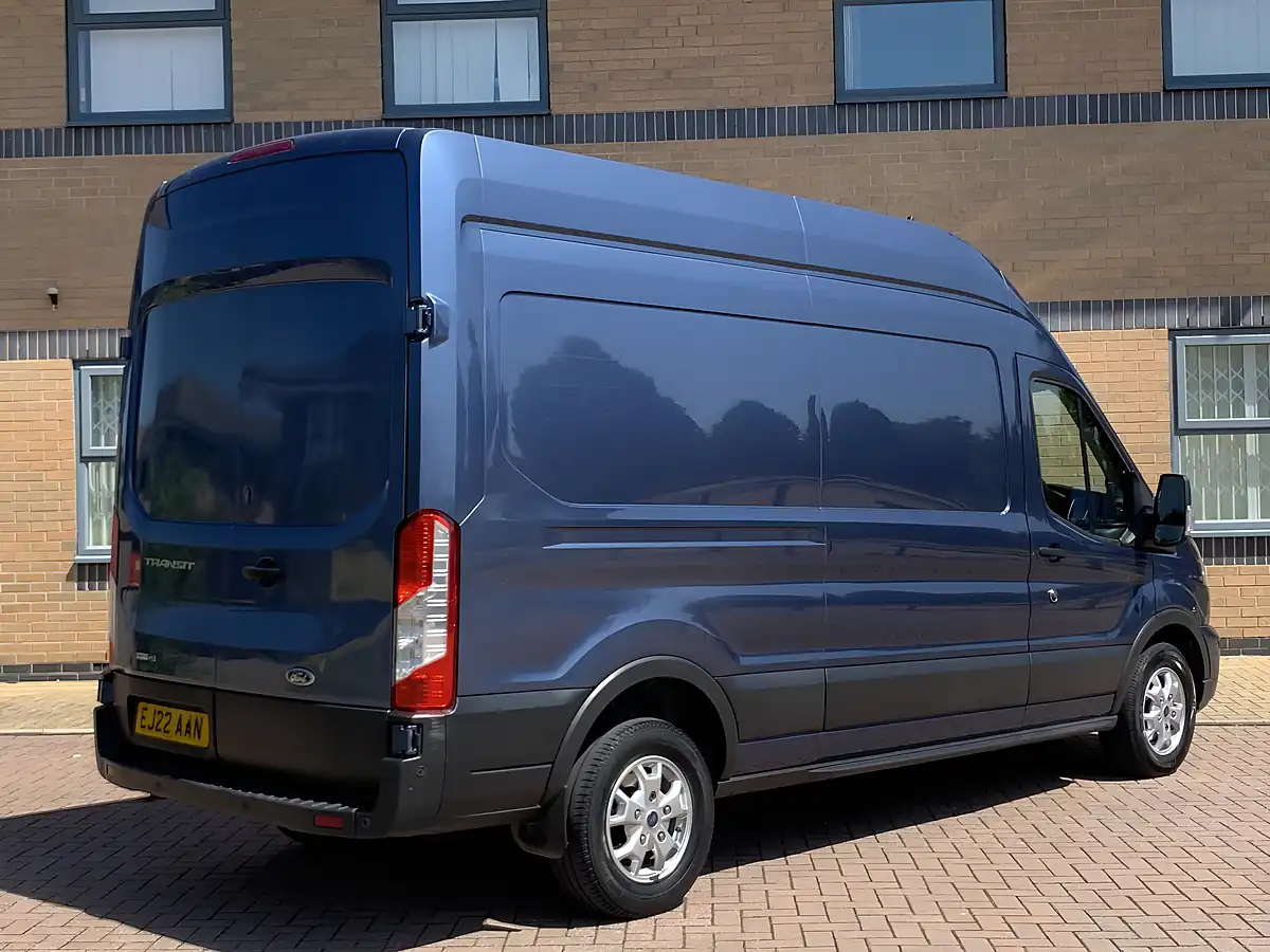 Used 2022 Ford Transit Limited Blue - Interior and Exterior details 8