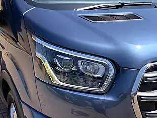 Used 2022 Ford Transit Limited Blue - Interior and Exterior details 9