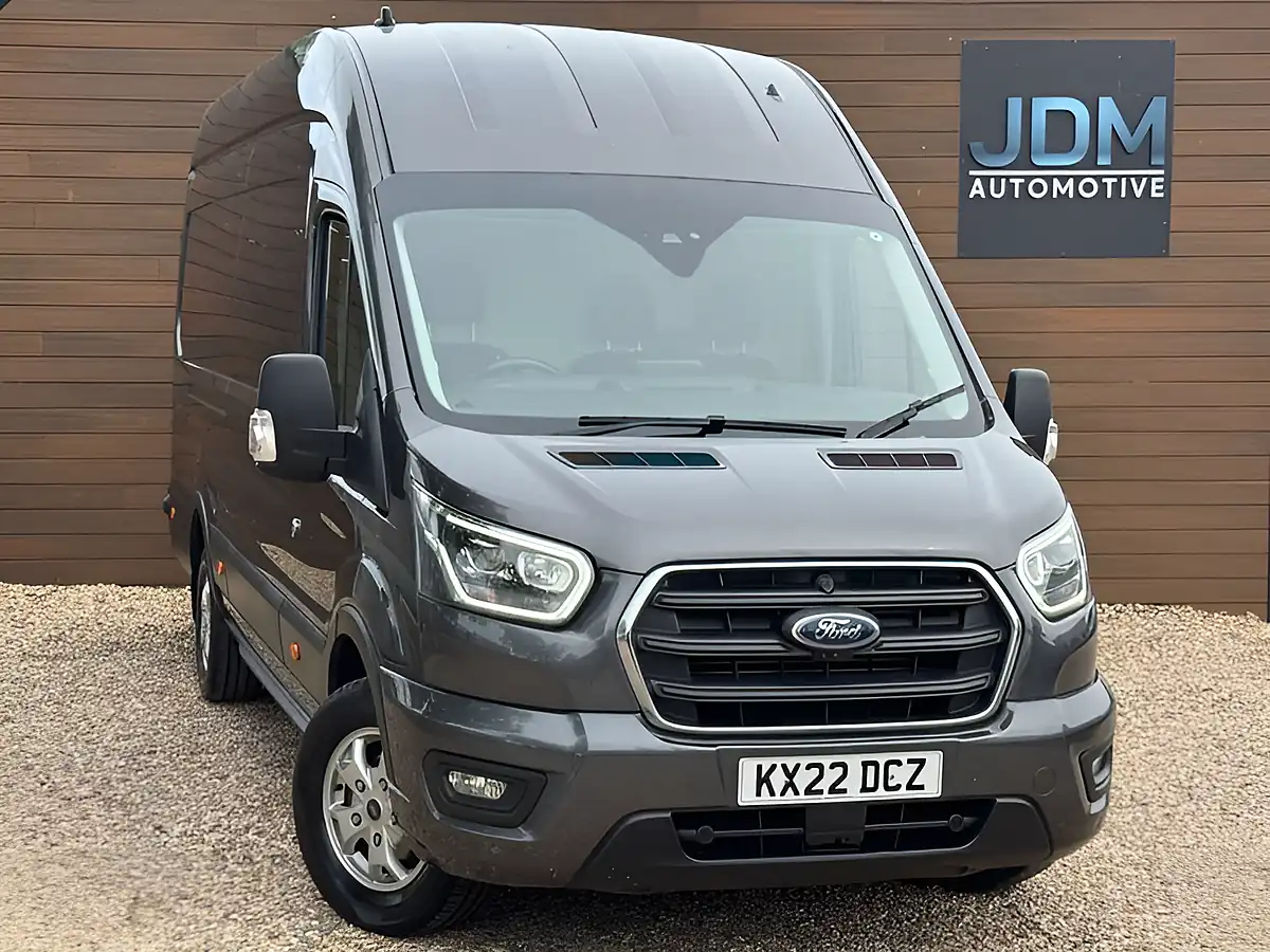 Used 2022 Ford Transit Limited Edition Magnetic - Front View