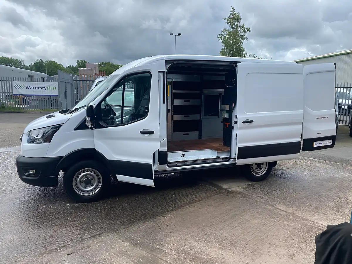 Used 2022 Ford Transit Mwb Med Roof L2 H2 Fully Fitted Workshop White - Interior and Exterior details 11