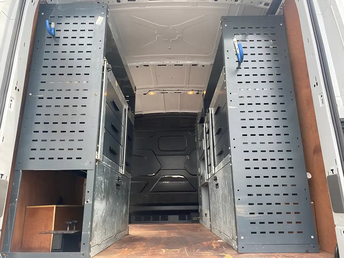 Used 2022 Ford Transit Mwb Med Roof L2 H2 Fully Fitted Workshop White - Interior and Exterior details 13