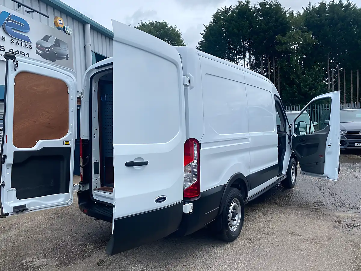 Used 2022 Ford Transit Mwb Med Roof L2 H2 Fully Fitted Workshop White - Interior and Exterior details 15