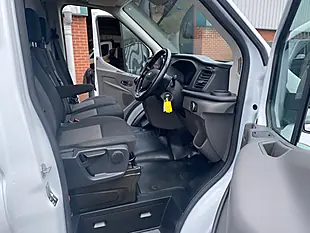 Used 2022 Ford Transit Mwb Med Roof L2 H2 Fully Fitted Workshop White - Interior and Exterior details 16