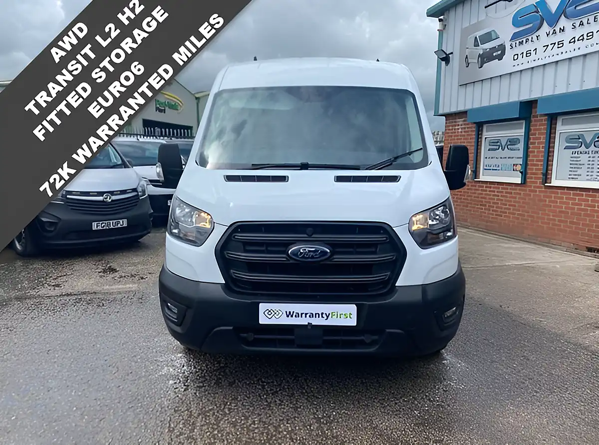 Used 2022 Ford Transit Mwb Med Roof L2 H2 Fully Fitted Workshop White - Interior and Exterior details 2
