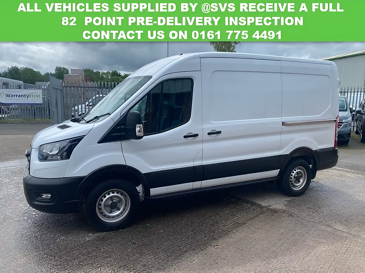 Used 2022 Ford Transit Mwb Med Roof L2 H2 Fully Fitted Workshop White - Interior and Exterior details 4