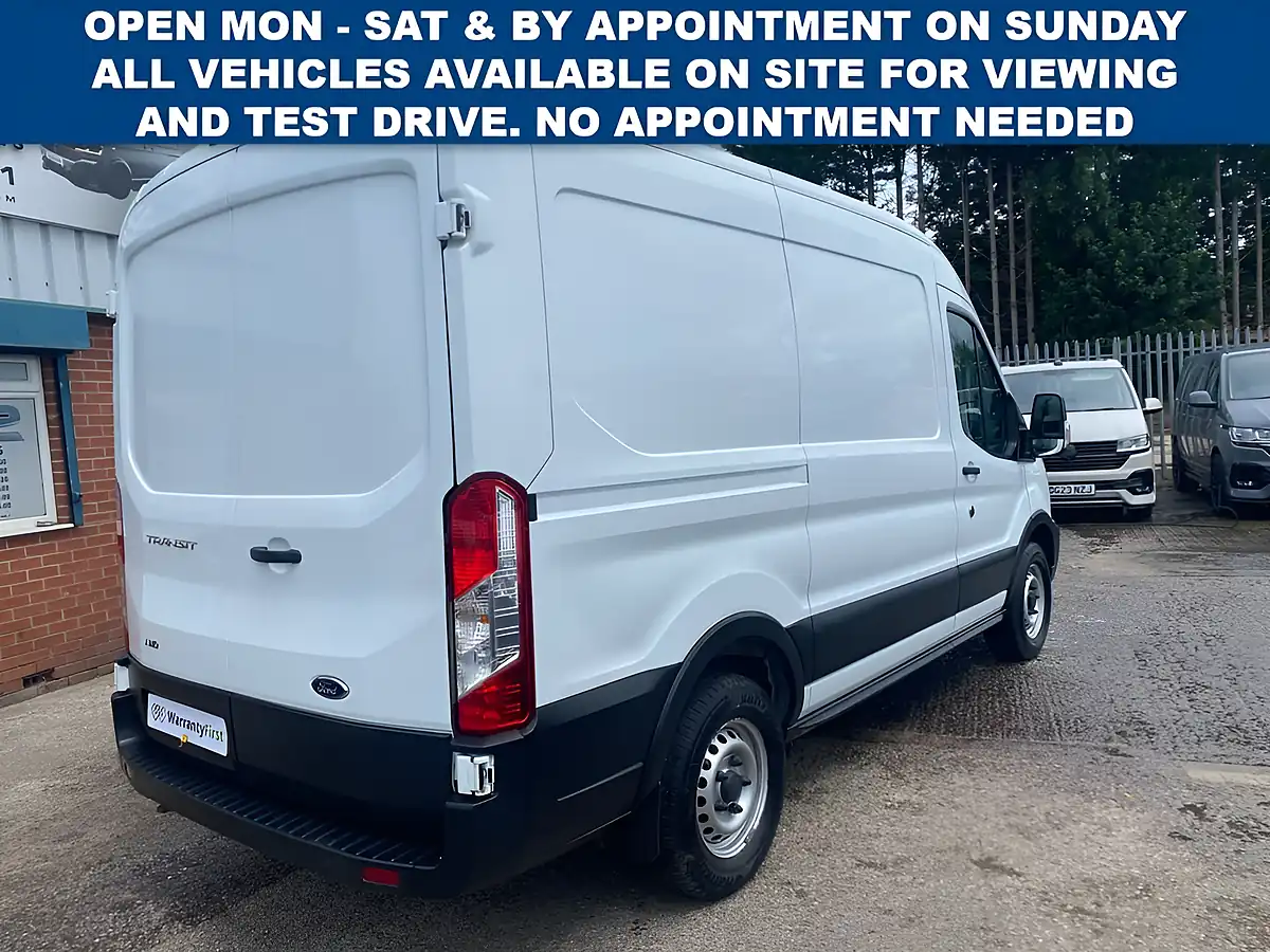 Used 2022 Ford Transit Mwb Med Roof L2 H2 Fully Fitted Workshop White - Interior and Exterior details 7