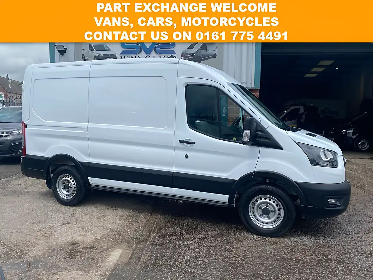 Used 2022 Ford Transit Mwb Med Roof L2 H2 Fully Fitted Workshop White - Interior and Exterior details 8