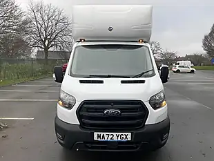 Used 2022 Ford Transit T350 Leader 14FT Luton With Tailift White - Interior and Exterior details 2