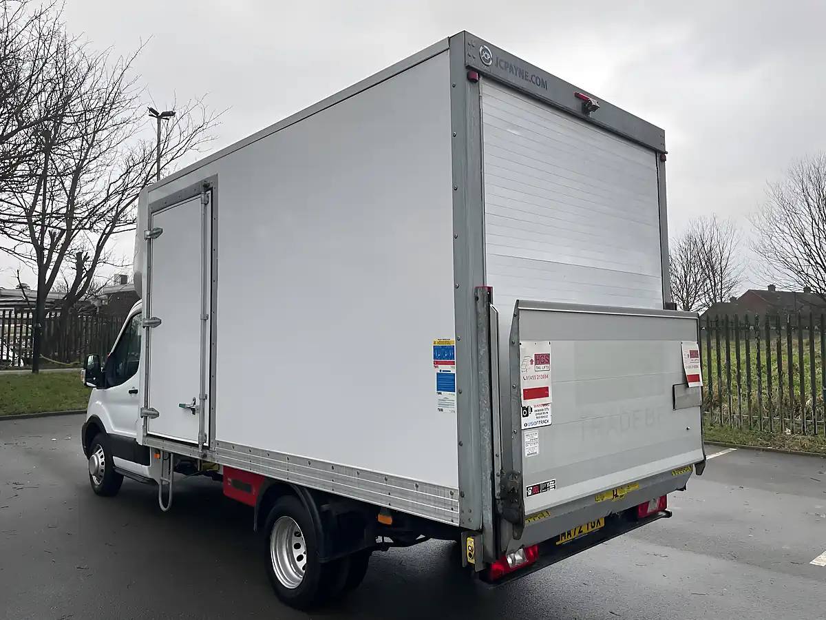 Used 2022 Ford Transit T350 Leader 14FT Luton With Tailift White - Interior and Exterior details 7