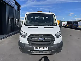 Used 2022 Ford Transit T350 Leader Double Cab Tipper White - Interior and Exterior details 6