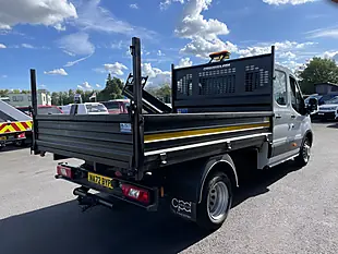 Used 2022 Ford Transit T350 Leader Double Cab Tipper White - Interior and Exterior details 8