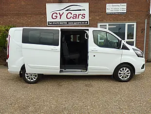 Used 2022 Ford Transit Transit Custom Limited White - Interior and Exterior details 4