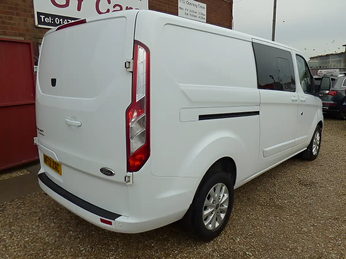 Used 2022 Ford Transit Transit Custom Limited White - Interior and Exterior details 5