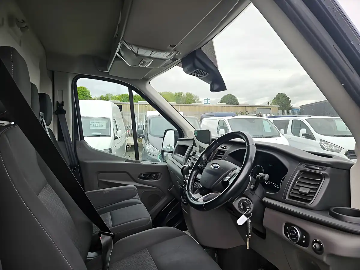 Used 2022 Ford Transit Trend Agate Black - Interior and Exterior details 12