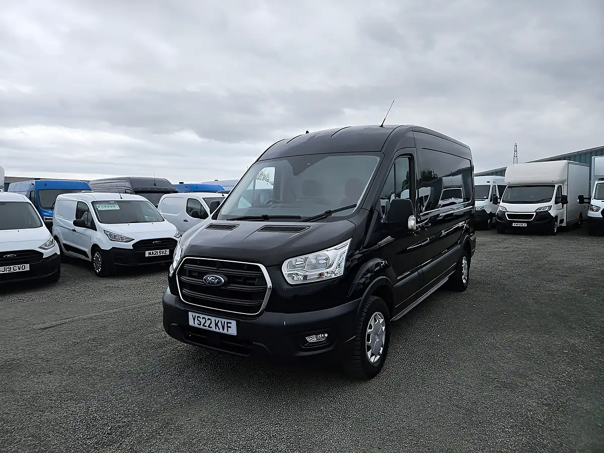 Used 2022 Ford Transit Trend Agate Black - Interior and Exterior details 4