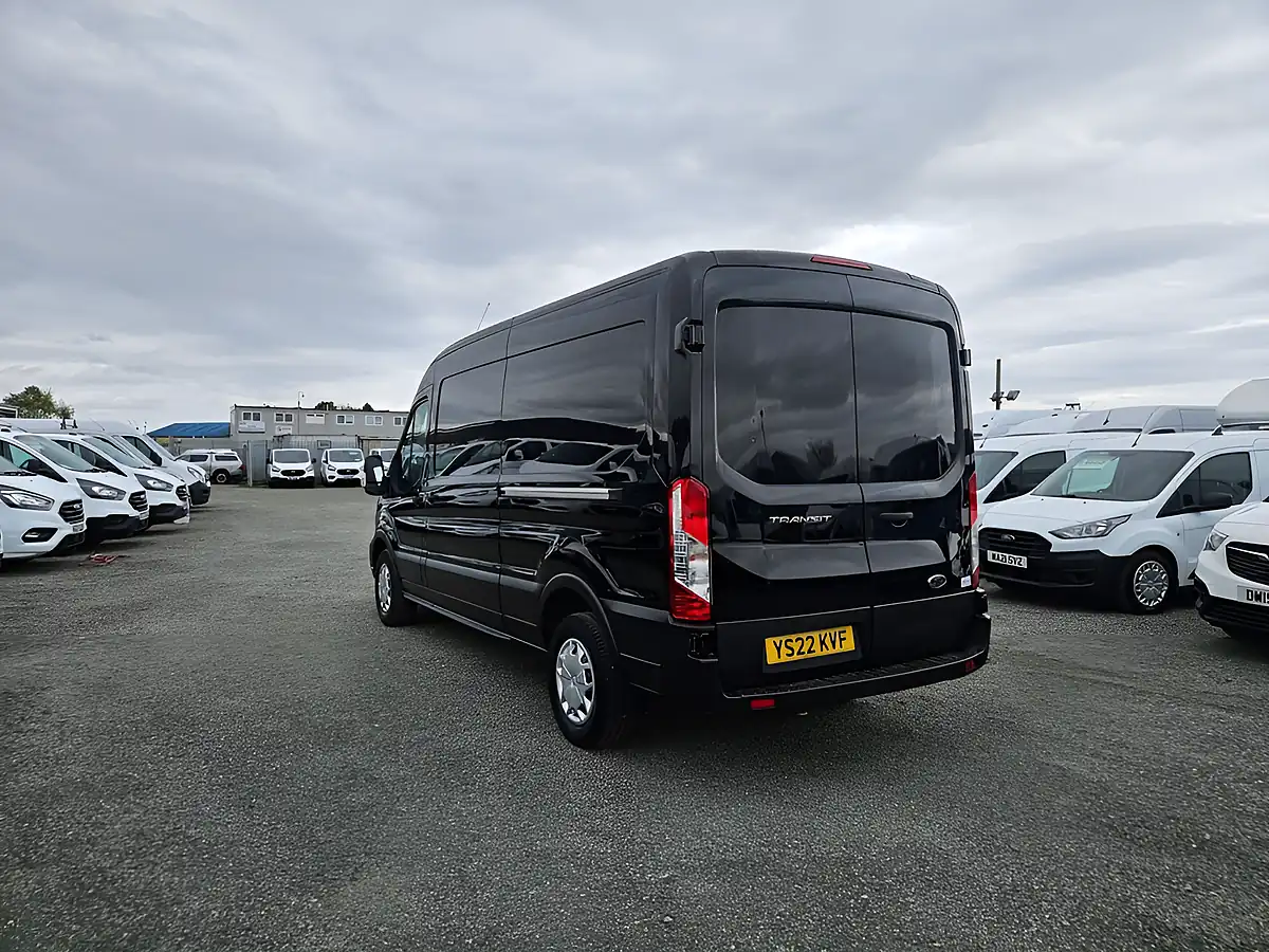 Used 2022 Ford Transit Trend Agate Black - Interior and Exterior details 6