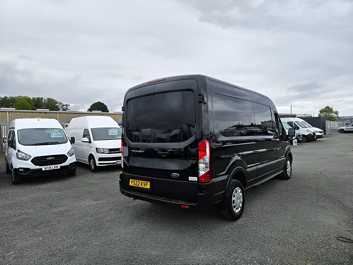 Used 2022 Ford Transit Trend Agate Black - Interior and Exterior details 8