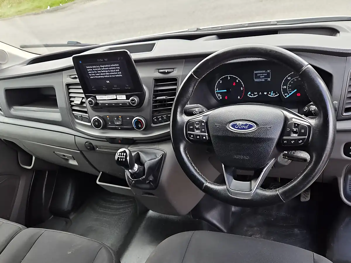 Used 2022 Ford Transit Trend Lwb Silver - Interior and Exterior details 9