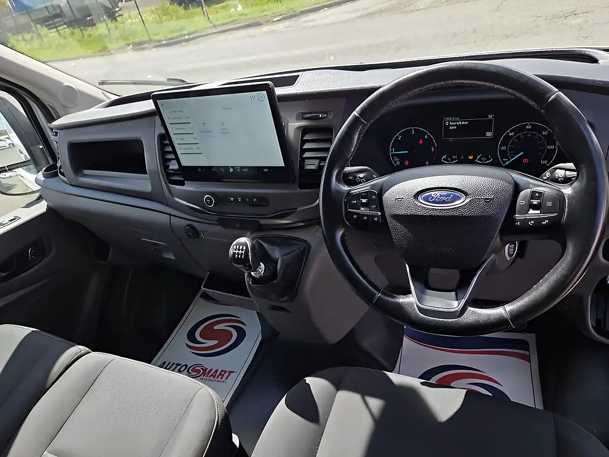 Used 2022 Ford Transit Trend White - Interior and Exterior details 10