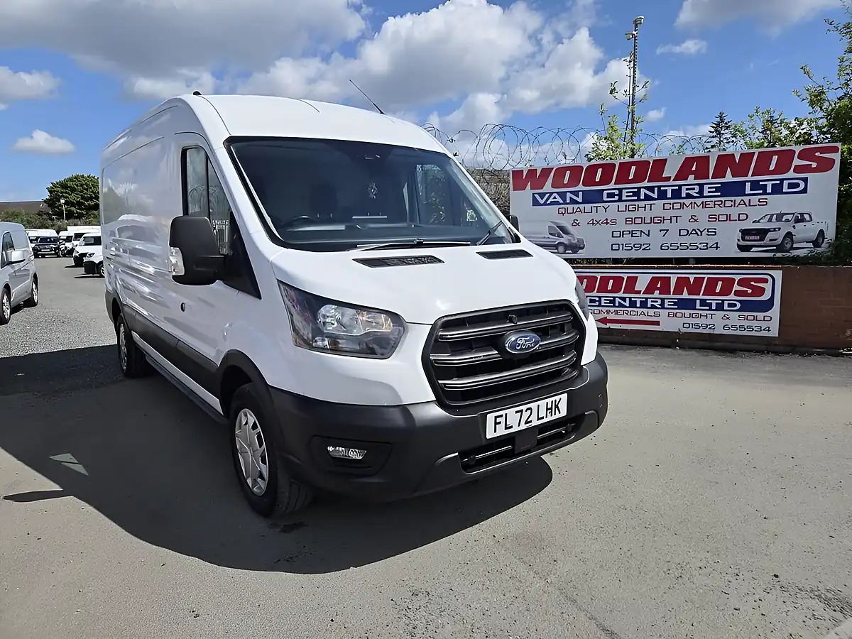 Used 2022 Ford Transit Trend White - Interior and Exterior details 2