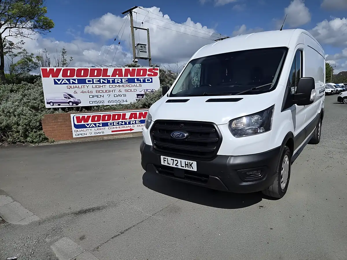 Used 2022 Ford Transit Trend White - Interior and Exterior details 3