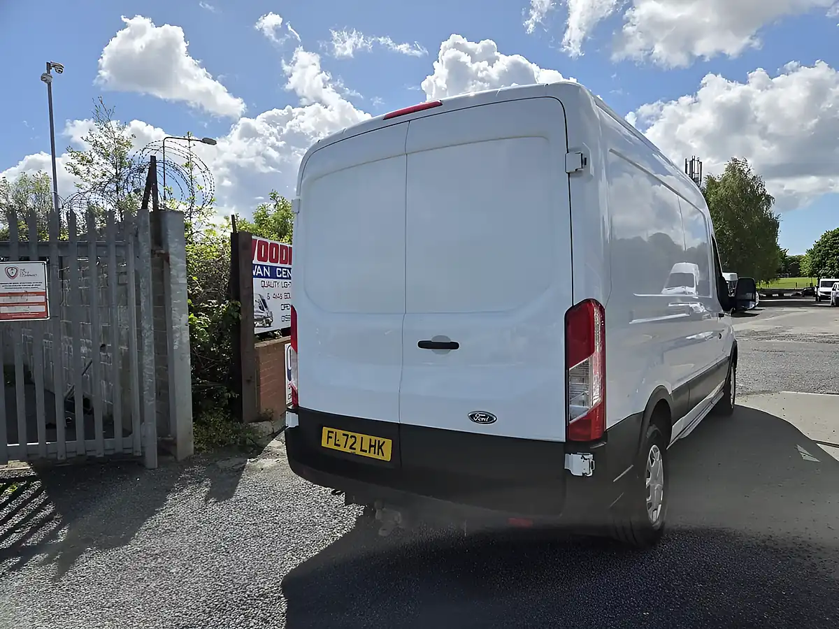 Used 2022 Ford Transit Trend White - Interior and Exterior details 6