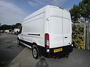 Used 2022 Ford Transit Trend White - Interior and Exterior details 4