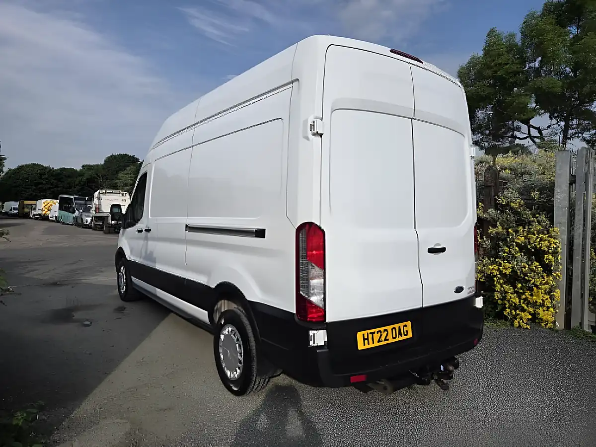 Used 2022 Ford Transit Trend White - Interior and Exterior details 4