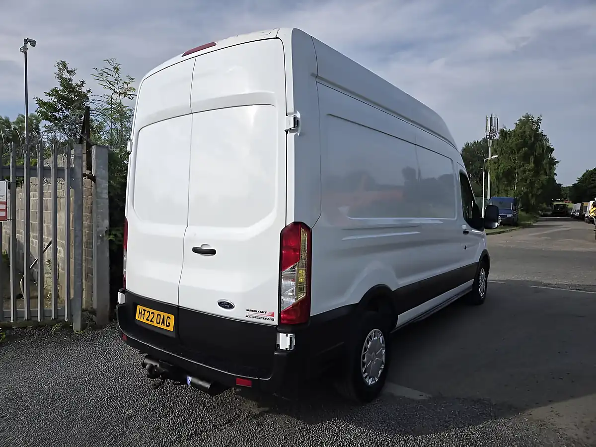 Used 2022 Ford Transit Trend White - Interior and Exterior details 5