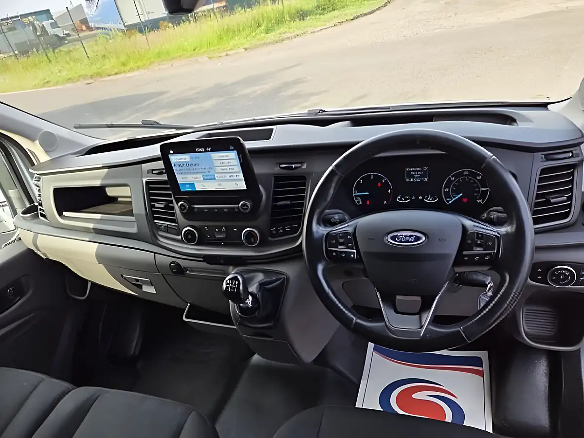 Used 2022 Ford Transit Trend White - Interior and Exterior details 9