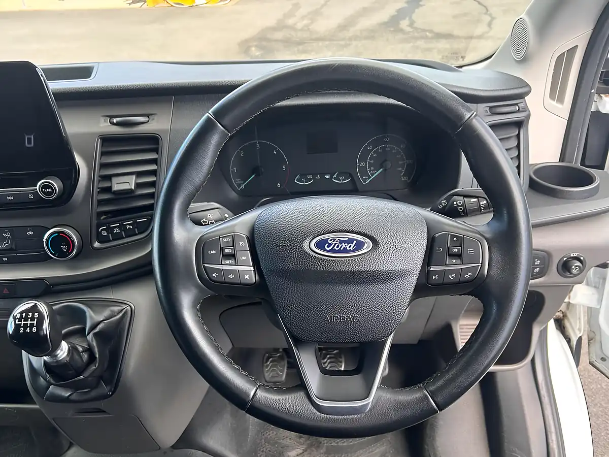 Used 2022 Ford Transit Trend White - Interior and Exterior details 12