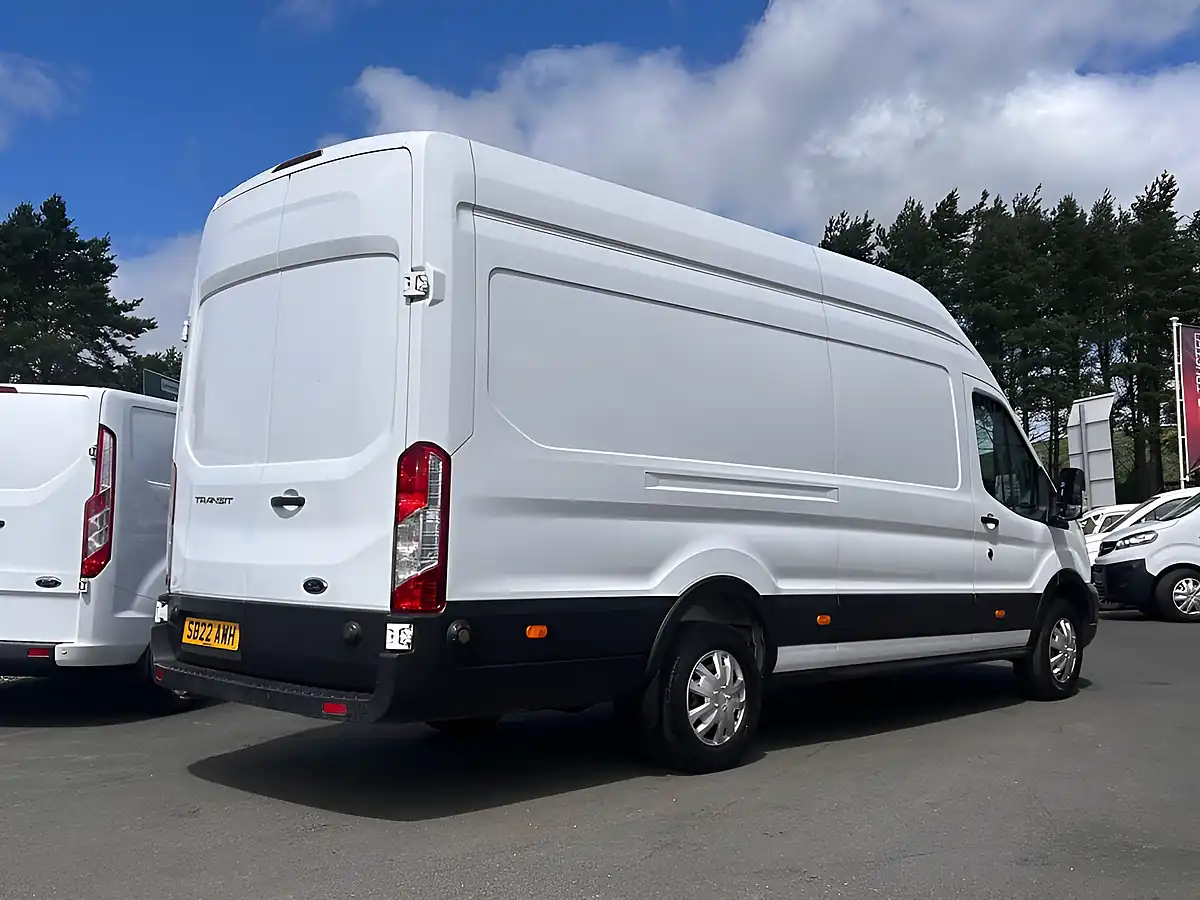 Used 2022 Ford Transit Trend White - Interior and Exterior details 3