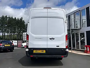 Used 2022 Ford Transit Trend White - Interior and Exterior details 4