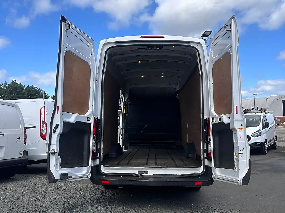 Used 2022 Ford Transit Trend White - Interior and Exterior details 5
