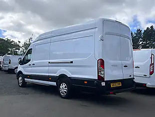 Used 2022 Ford Transit Trend White - Interior and Exterior details 6