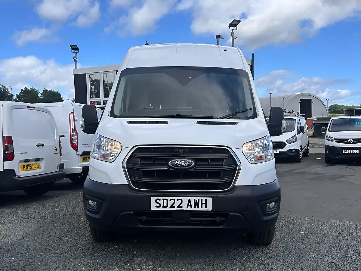 Used 2022 Ford Transit Trend White - Interior and Exterior details 9
